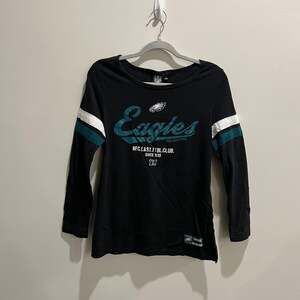 Officially Licensed NFL Eagles Women's Long Sleeve Size Large